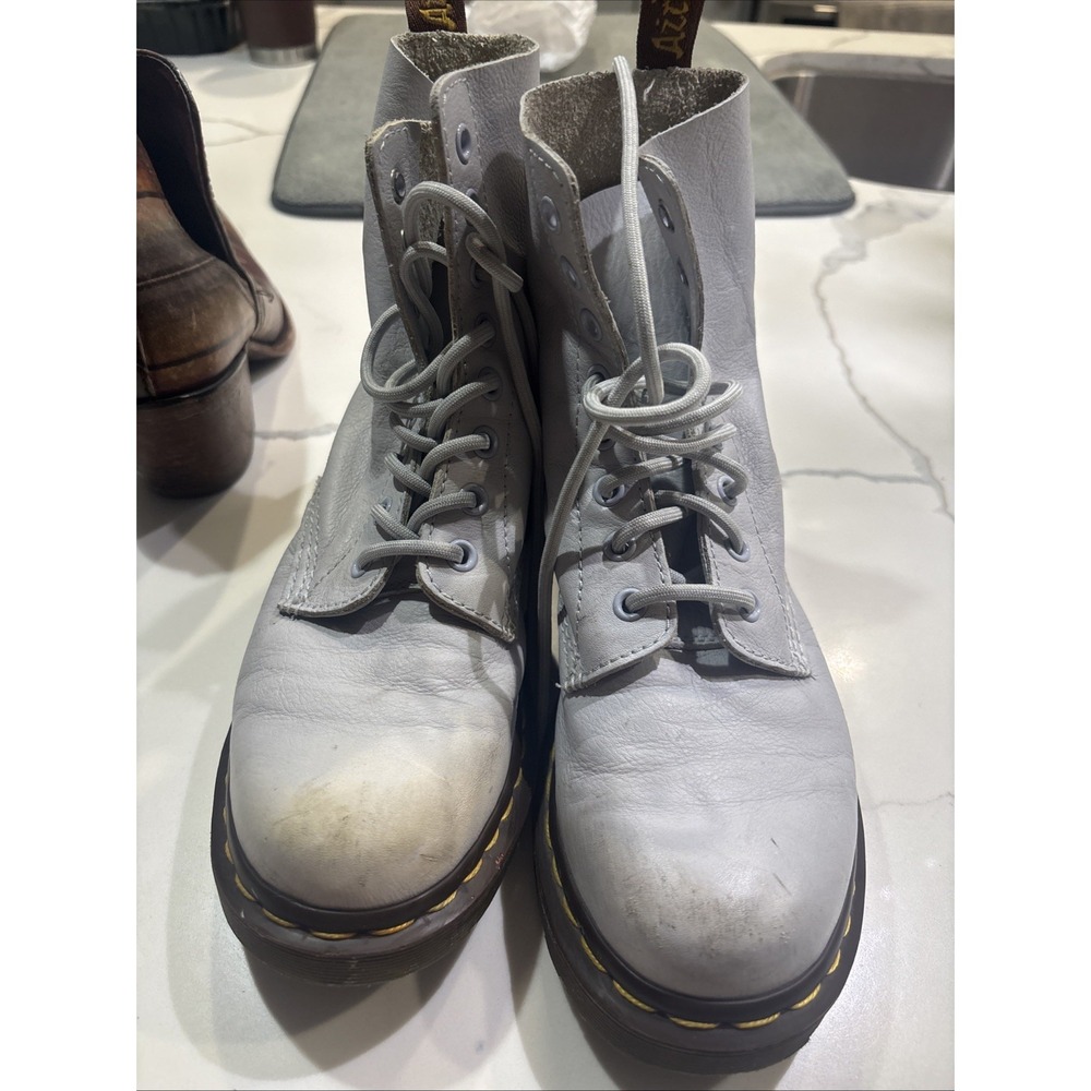 dr martens womens bootie size 7 Gray